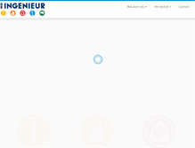 Tablet Screenshot of deingenieur.com